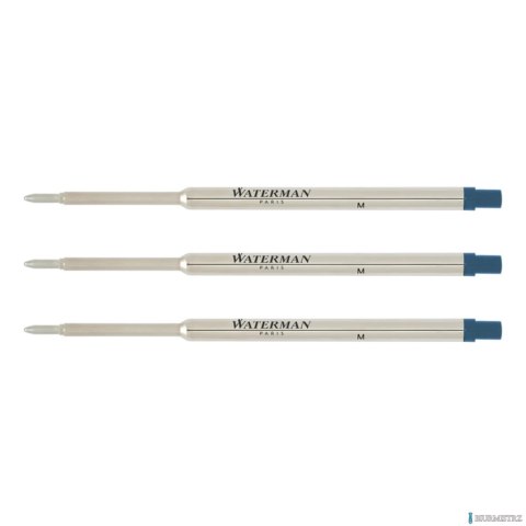 WATERMAN Wkłady do długopisów standard niebieskie (M) 2139452 opakowanie 12szt. WATERMAN Wkłady do długopisów standard niebieskie (M) 2139452 opakowanie 12szt.