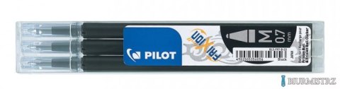 Wkład FRIXION 0.7 czarny PIRBLS-FR7-B-S3 PILOT opakowanie 3szt. Wkład FRIXION 0.7 czarny PIRBLS-FR7-B-S3 PILOT opakowanie 3szt.
