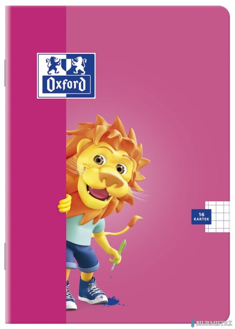 Zeszyt A5 16k, linia podwójna kolorowa, OXFORD, LION 400106954 Zeszyt A5 16k, linia podwójna kolorowa, OXFORD, LION 400106954