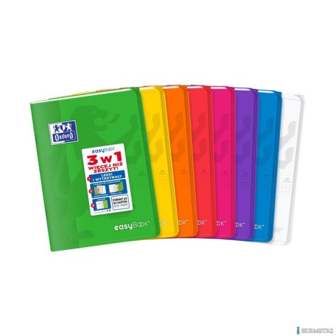 Zeszyt OXFORD pp EASYBOOK A5 60k 90g kratka mix 400146693 Zeszyt OXFORD pp EASYBOOK A5 60k 90g kratka mix 400146693