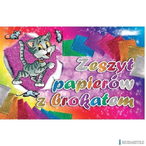 Zeszyt papierów z brokatem B4 ZB-4 ALIGA Zeszyt papierów z brokatem B4 ZB-4 ALIGA