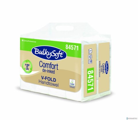 BulkySoft Comfort de-inked EKOLOGICZNY ręcznik papierowy składany classic typu ZZ, V 84571 BulkySoft Comfort de-inked EKOLOGICZNY ręcznik papierowy składany classic typu ZZ, V 84571