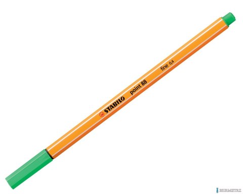 Cienkopis STABILO point 88/16 zieleń paryska jasna Cienkopis STABILO point 88/16 zieleń paryska jasna