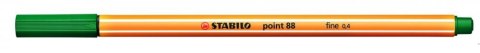 Cienkopis STABILO point 88/53 0.4mm ciemna zieleń Cienkopis STABILO point 88/53 0.4mm ciemna zieleń