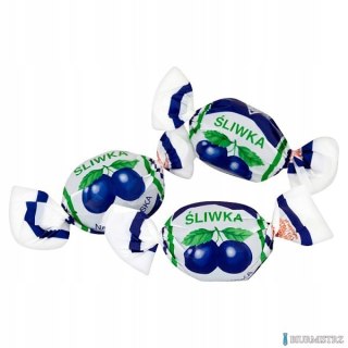 Cukierki Śliwka NAŁĘCZOWSKA w czekoladzie 1000g SOLIDARNOŚĆ LUZ