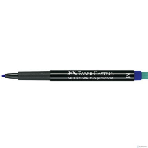 Foliopis z gumką OHP MULTIMARK M 1.0 niebieski 152551 FABER-CASTELL Foliopis z gumką OHP MULTIMARK M 1.0 niebieski 152551 FABER-CASTELL