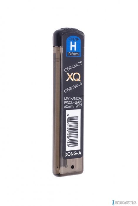 Grafity do ołówka automatycznego XQ 0.5mm H DONG-A Grafity do ołówka automatycznego XQ 0.5mm H DONG-A