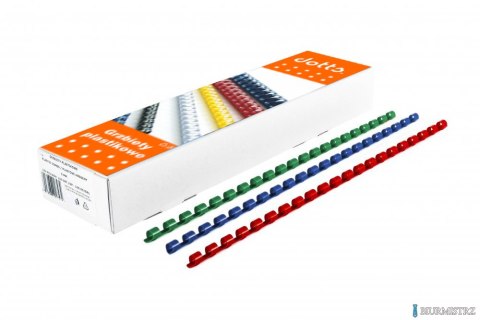 Grzbiety do bindowania DOTTS 6 mm zielone, opakowanie 100 szt. Grzbiety do bindowania DOTTS 6 mm zielone, opakowanie 100 szt.