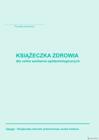 Książeczka zdrowia, A6 16 stron, 10-530-5 DOTTS