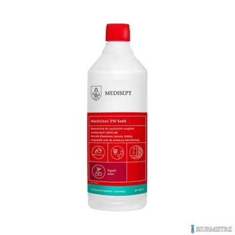 MEDICLEAN 310 Sanit Koncentrat do czyszczenia powierzchni sanitarnych 1l MEDICLEAN 310 Sanit Koncentrat do czyszczenia powierzchni sanitarnych 1l