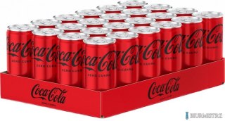 Napój COCA COLA ZERO 0.2L PUSZKA (24szt.)