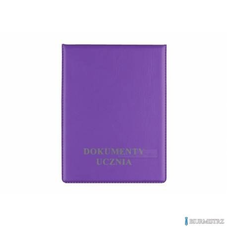 Okładka na dokumenty ucznia pionowa violet KOD-11-05 BIURFOL Okładka na dokumenty ucznia pionowa violet KOD-11-05 BIURFOL