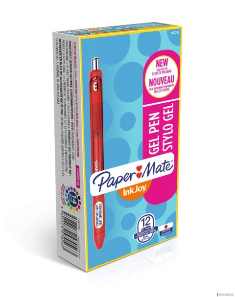 Pióro_żelowe INKJOY GEL 0.7mm czerwony 1957056 PAPER MATE Pióro_żelowe INKJOY GEL 0.7mm czerwony 1957056 PAPER MATE