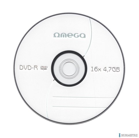 Płyta OMEGA DVD+R 4,7GB 16X CAKE (10) OMD1610+ Płyta OMEGA DVD+R 4,7GB 16X CAKE (10) OMD1610+