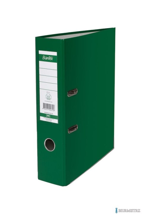 Segregator A4 80mm XXL zielony, z szyną BANTEX 100551792 Segregator A4 80mm XXL zielony, z szyną BANTEX 100551792
