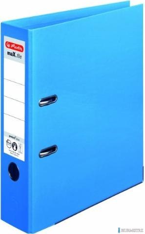 Segregator maX.file Protect Plus 8 cm, jasnoniebieski 10834422 Herlitz Segregator maX.file Protect Plus 8 cm, jasnoniebieski 10834422 Herlitz