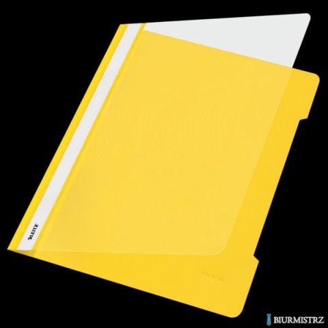 Skoroszyt sztywny A4 Leitz, żółty 25 szt. 41910015 Skoroszyt sztywny A4 Leitz, żółty 25 szt. 41910015