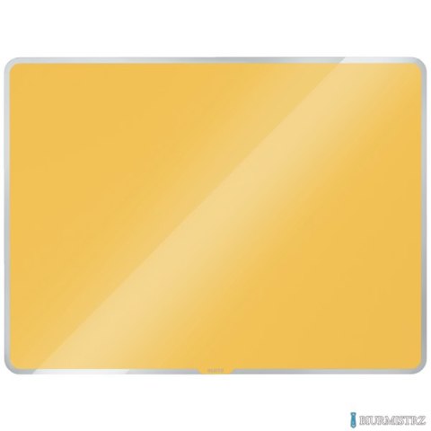 Szklana tablica magnetyczna Leitz Cosy 60x40cm, żółta 70420019 Szklana tablica magnetyczna Leitz Cosy 60x40cm, żółta 70420019