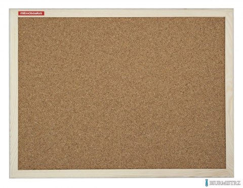 Tablica korkowa w ramie drewnianej 120x90cm MEMOBOARDS MTC120090.00.01.01