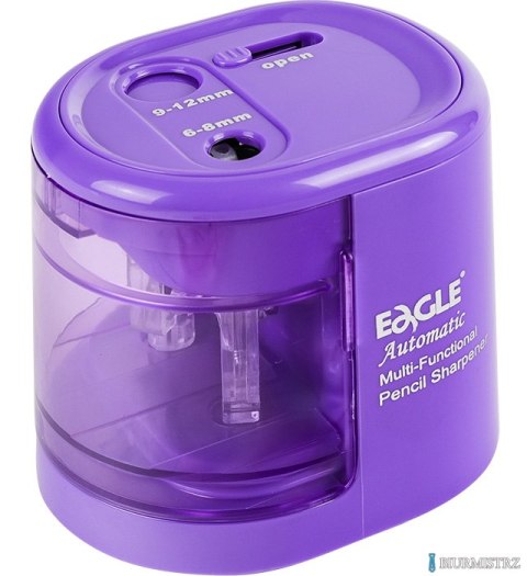 Temperówka na baterie EAGLE EG-516 USB dwukolorowa fioletowa 130-1917 Temperówka na baterie EAGLE EG-516 USB dwukolorowa fioletowa 130-1917